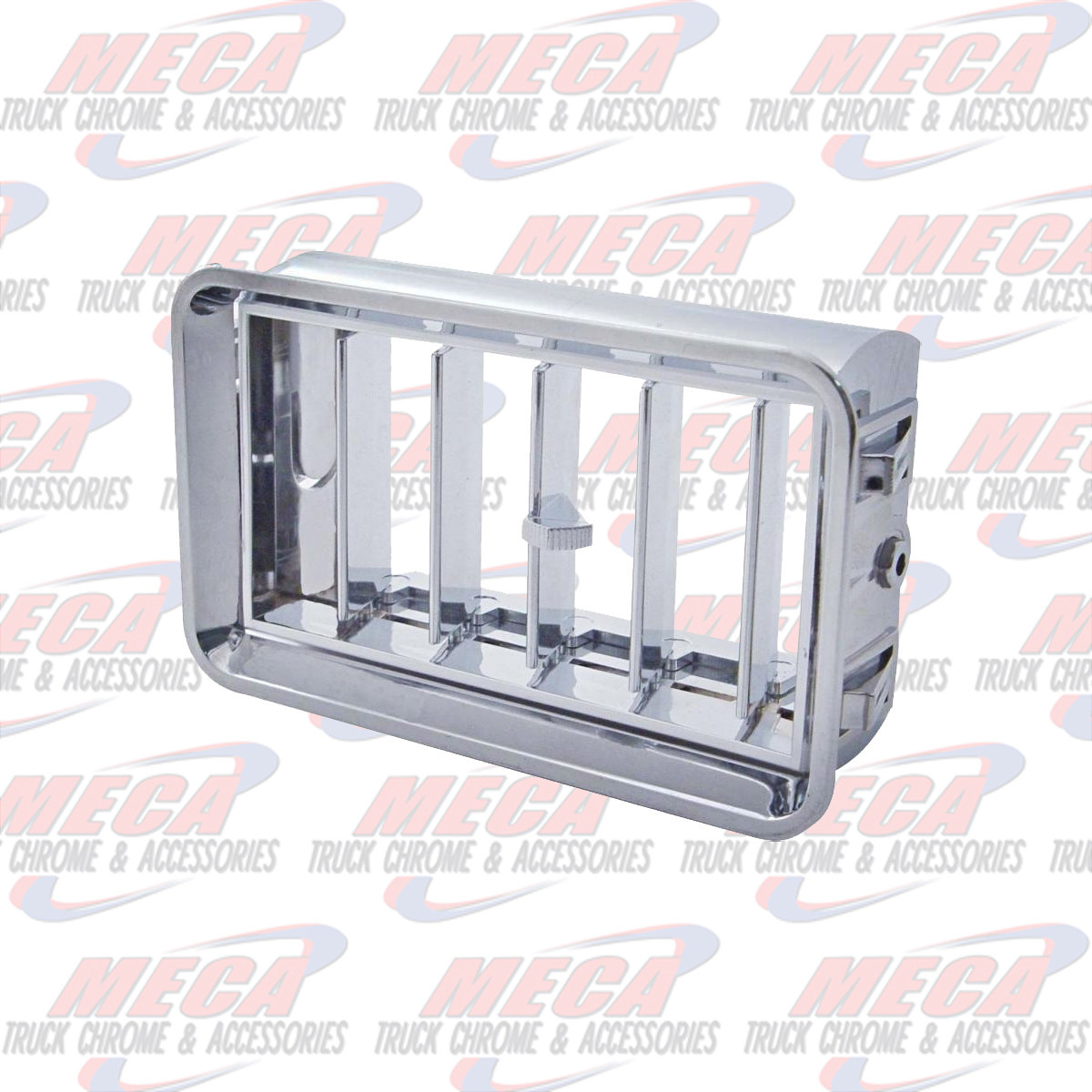 A/C VENT FL CLASSIC FLD120 W/O GRIDS CHROME