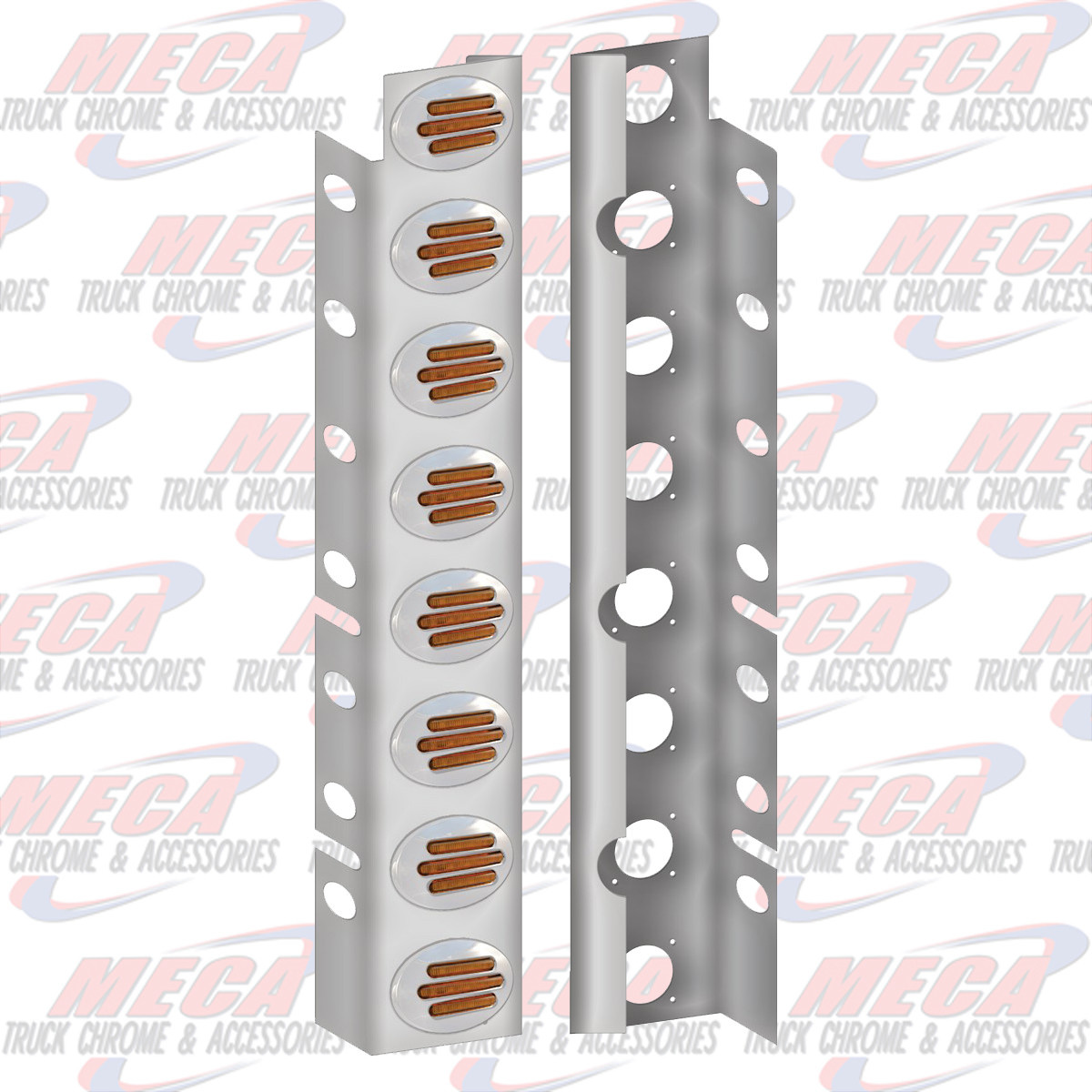 AIR CLEANER LGT PANEL PB 379 FRONT W/16 SLOTTED HL