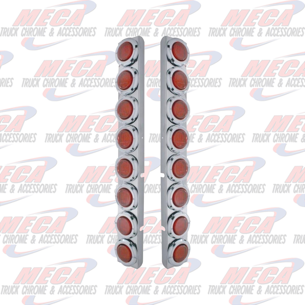 UNITED PACIFIC AIR CLEANER LGT PANEL PB 379 REAR W/ 16-2" RED LED