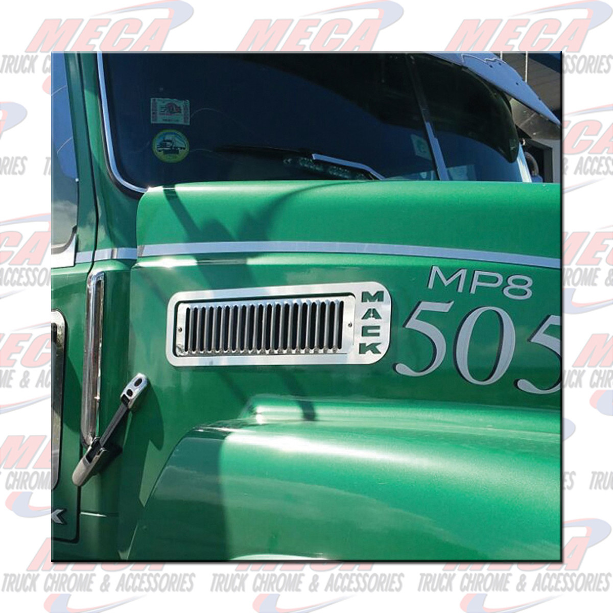 AIR INTAKE TRIM MACK CH WITH LOGO