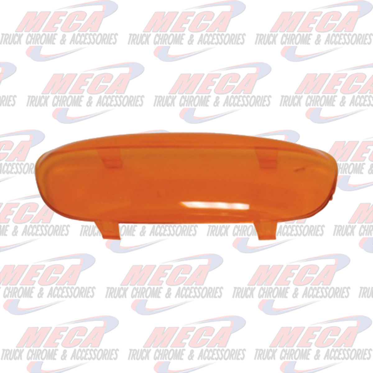 AMBER CENTER DOME LIGHT LENS, KW W&T 2006+