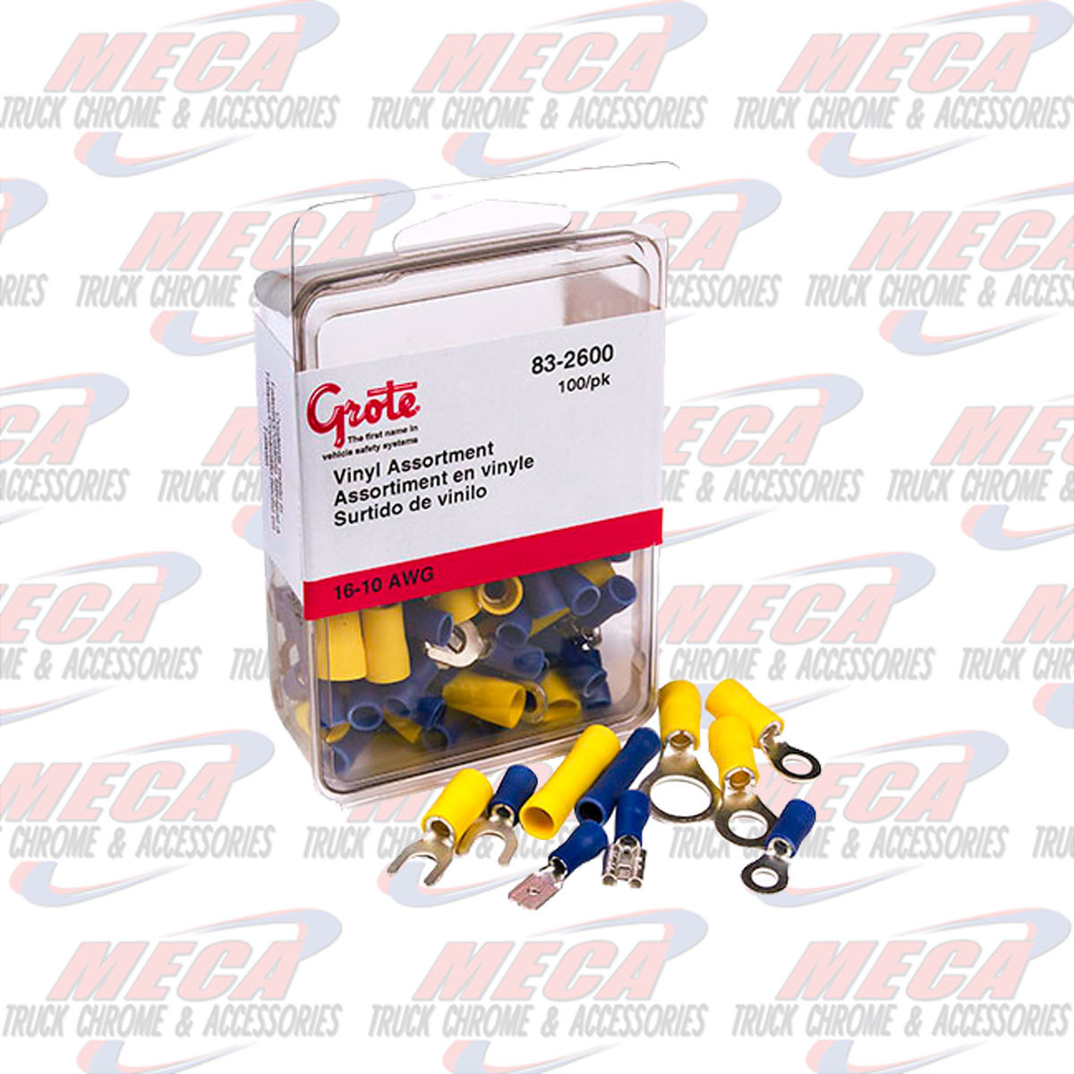 ASSORTED TERMINALS, PK 100