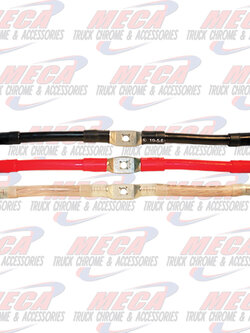 BATTERY JUMPER RED W/ 3 TERMINALS