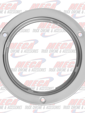 S.S. S/S FLANGE MOUNT RIM FOR 4" PEARL,FLEET,HC,PRIME,Single,SD SLEEPER ADAPTER BEZEL