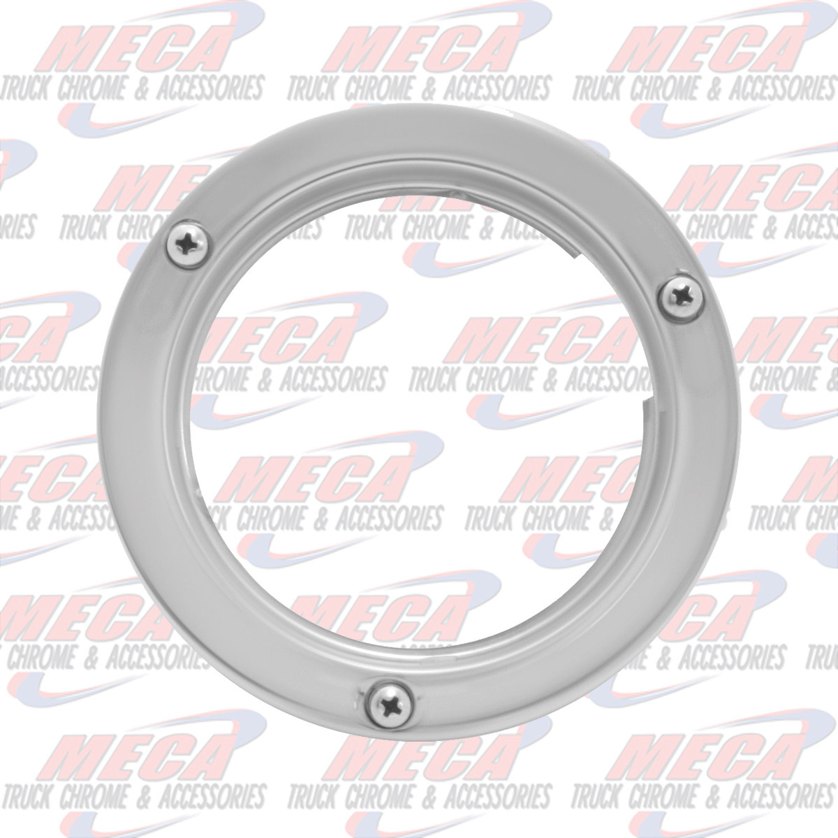 S.S. FLANGE MOUNT BEZEL FOR 4" MEGA-10, SPYDER LEDs