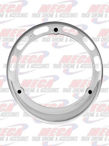 CR. PLASTIC RIM W/VISOR UPSIDE DOWN FOR 4" DOUBLE LED LIGHT