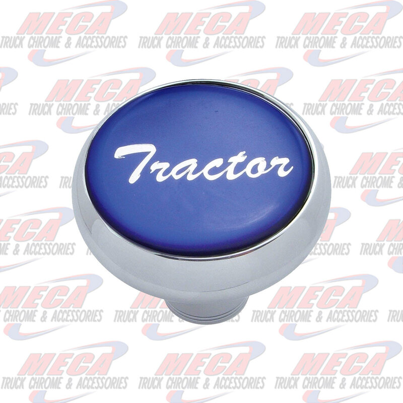 BRAKE KNOB TRACTOR DELUXE W/ BLUE GLOSSY STICKER