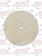 BUFFING WHEEL WHITE SOFT MUSLIM 6"