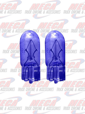 BULB 194 BLUE PAINTED