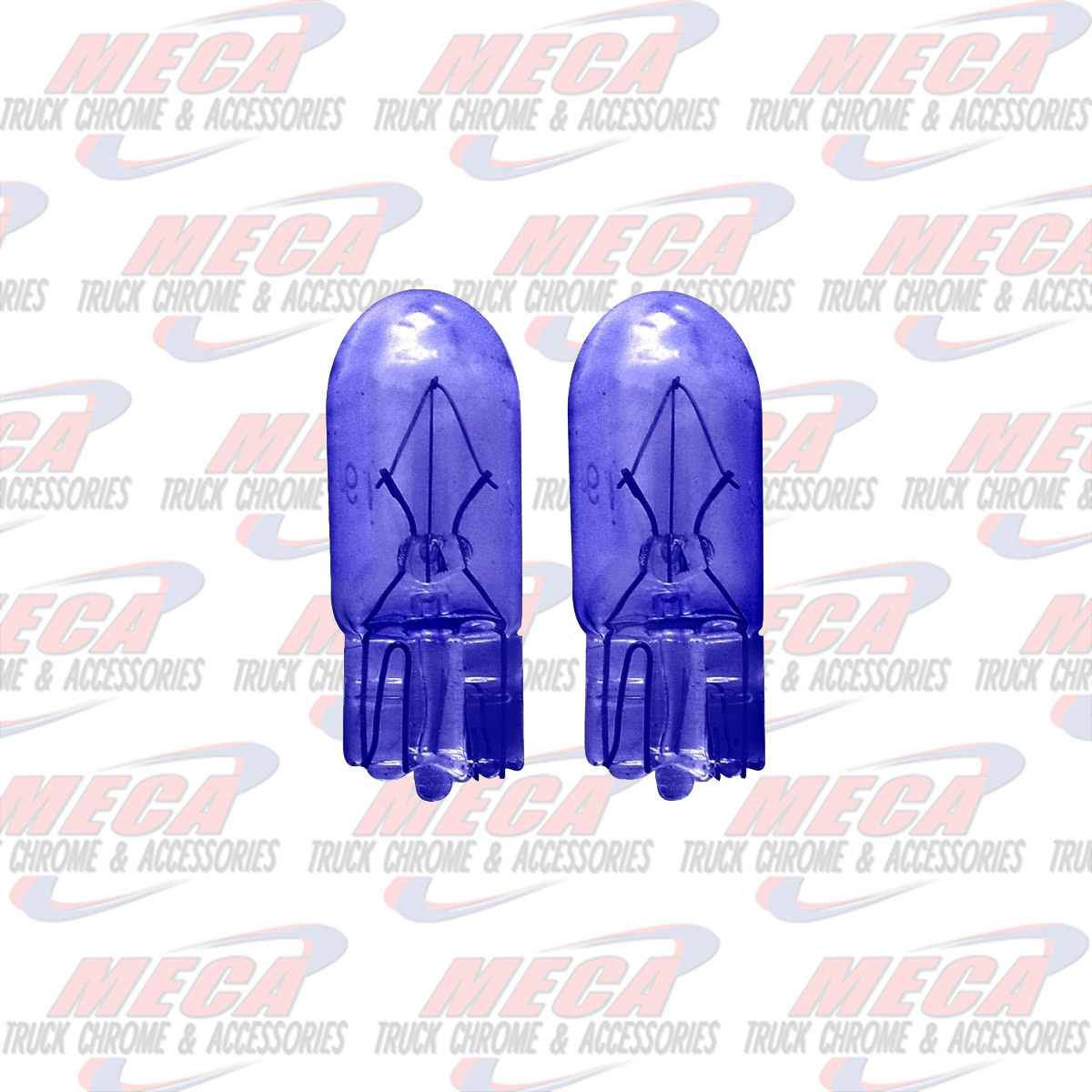 BULB 194 BLUE PAINTED