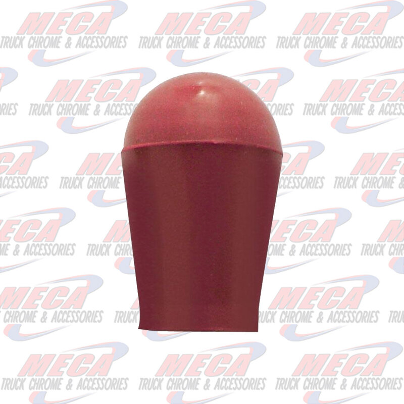 BULB COVER MEDIUM RED