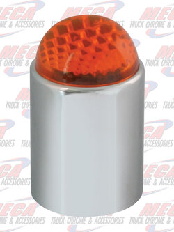 1" SS CAP & CLEAR FULL MOON LENS FOR BUMPER GUIDE