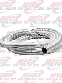 CHROME WIRE LOOM 3/4" X 72" LONG