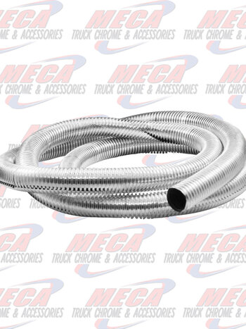 CHROME WIRE LOOM 3/4" X 72" LONG