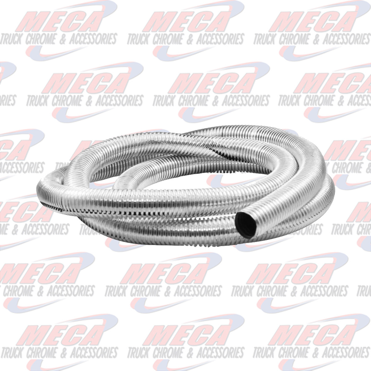 CHROME WIRE LOOM 3/4" X 72" LONG