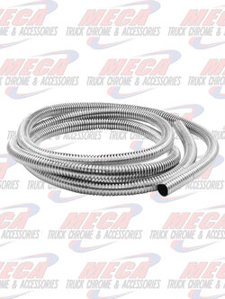 CHROME WIRE LOOM 3/8" X 72" LONG