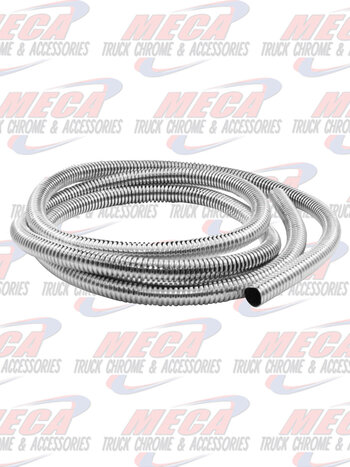 CHROME WIRE LOOM 3/8" X 72" LONG