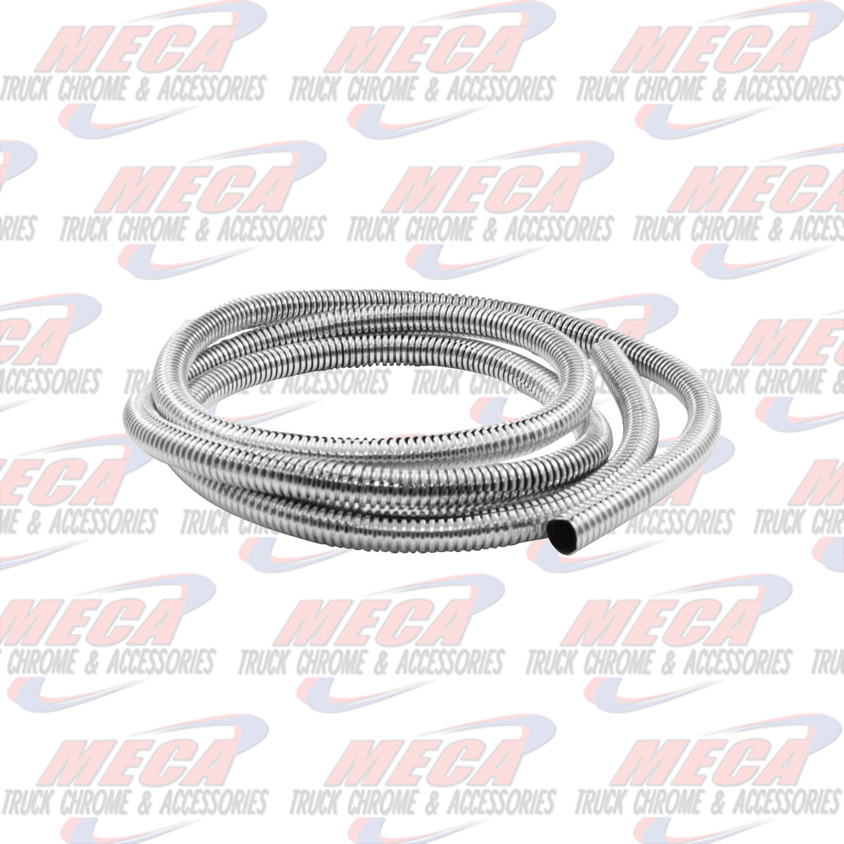 CHROME WIRE LOOM 3/8" X 72" LONG