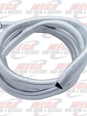 CHROME WIRE LOOM 5/8" X 72" LONG