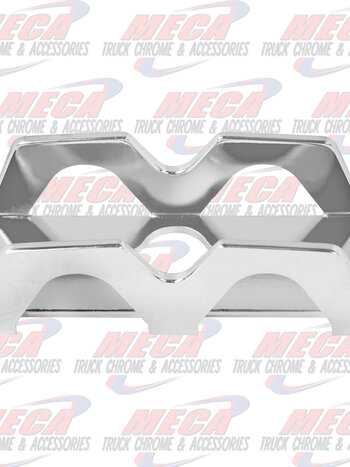 CR. DIE CAST SMALL LIGHT LENS GUARD FOR RECT. 2 BULB LIGHT