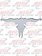 CUTOUT LONGHORN CHROME EA