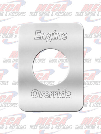 DASH PLATE ENGINE OVERRIDE - GGA
