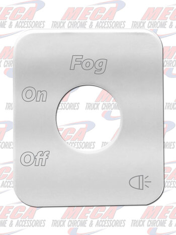 DASH PLATE FOG LT - GGA