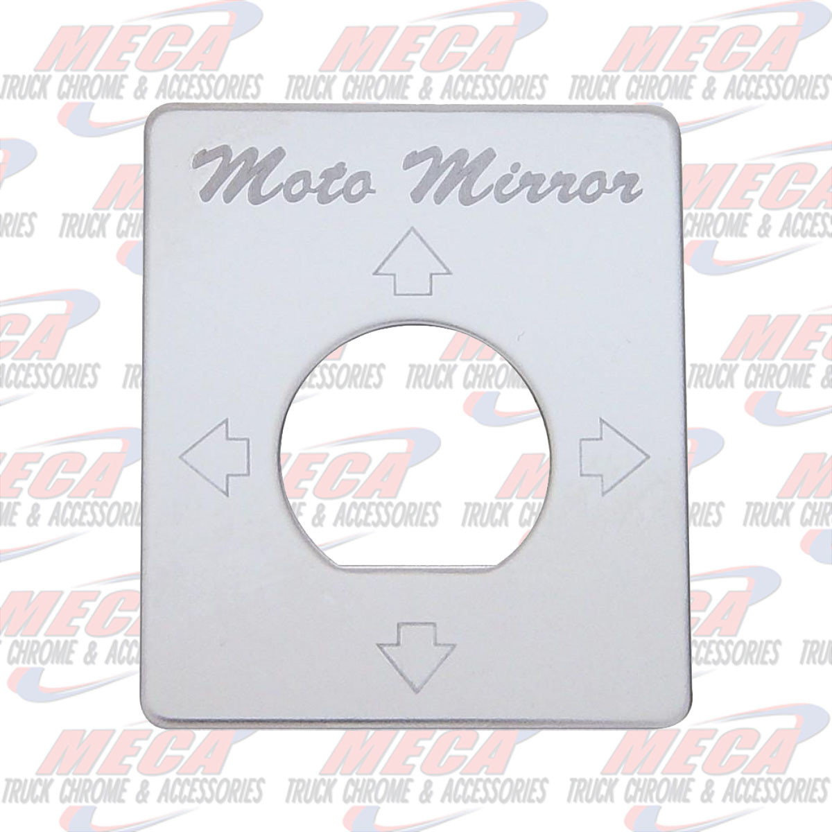 DASH PLATE MOTO MIRROR - UA