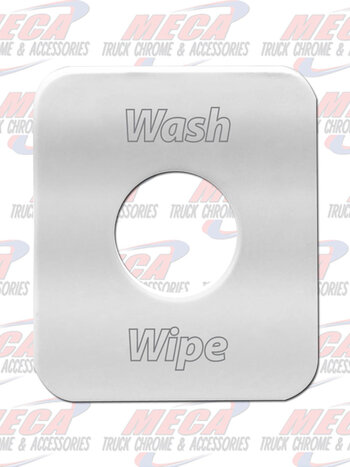 DASH PLATE WASHER & WIPER - GGA