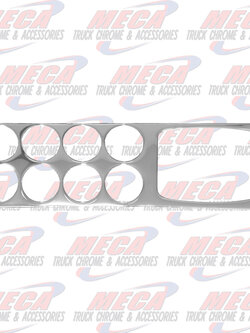 CR. PLASTIC CENTER GAUGE TRIM W/NAVIGATION FOR KW W&T 07+