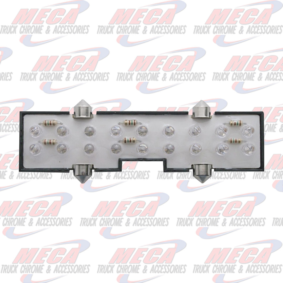 DOME LIGHT CENTER BULB 18 LED PB BLUE