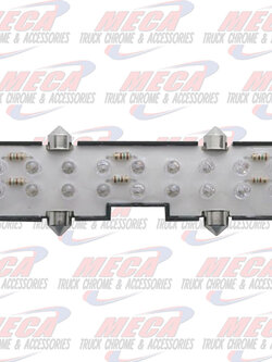 DOME LIGHT CENTER BULB 18 LED PB RED