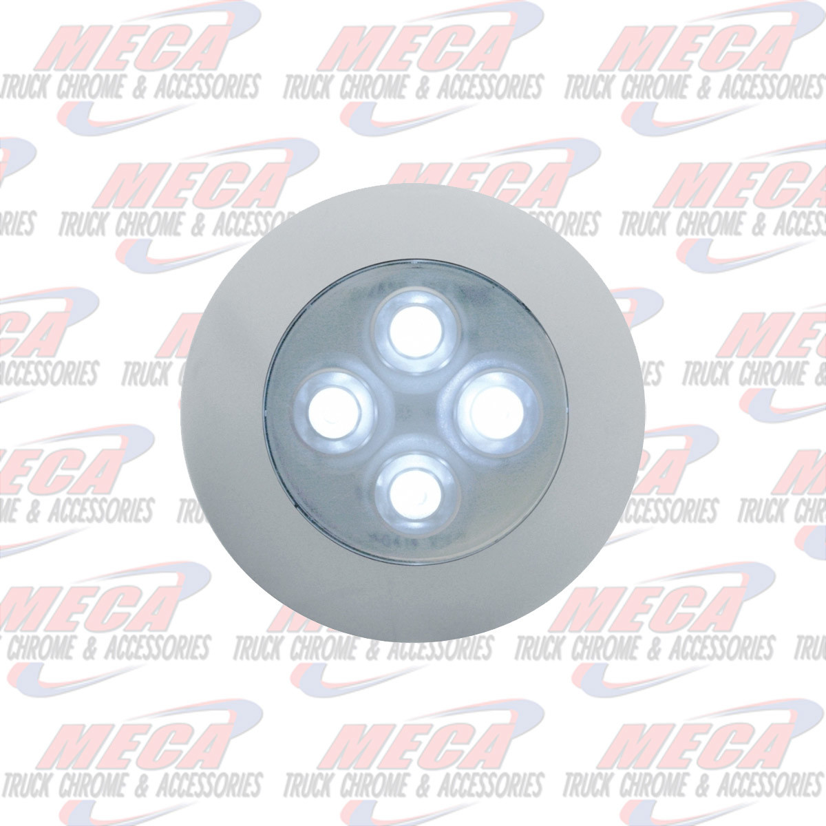 DOME LIGHT ROUND W/ 4 LED