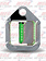 DOOR HANDLE COVER UNIVERSAL PSSGR W/ GREEN LEDS