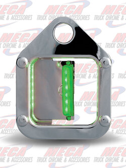 DOOR HANDLE COVER UNIVERSAL W/ GREEN LEDS