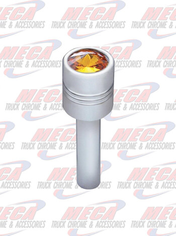 DOOR LOCK KNOB AMBER LARGE 9/16"