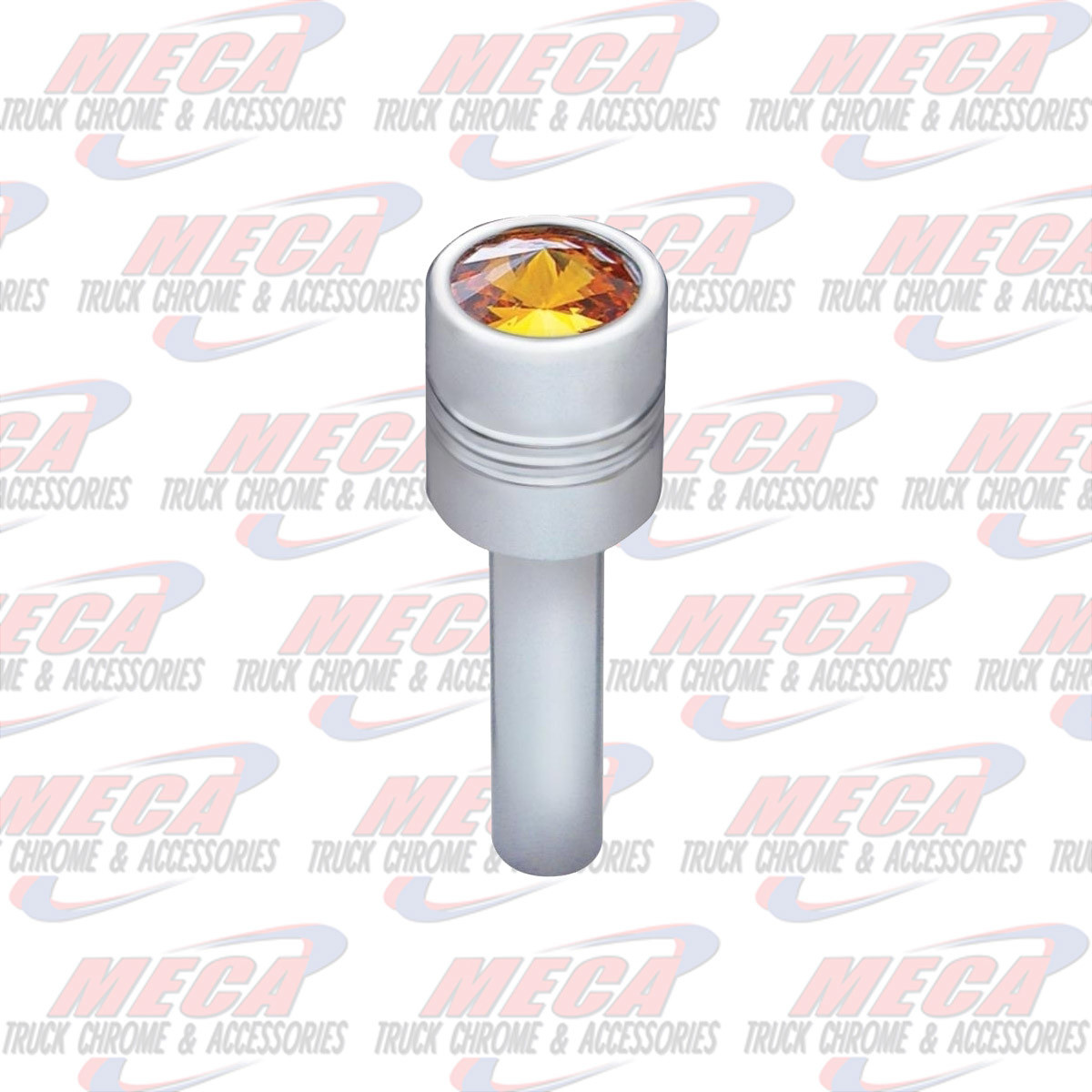 DOOR LOCK KNOB AMBER LARGE 9/16"