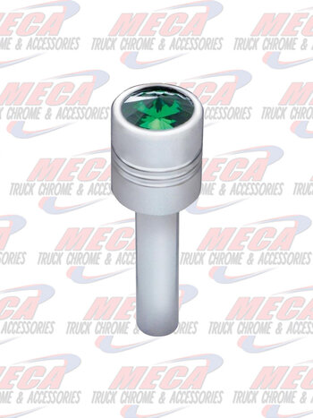 DOOR LOCK KNOB GREEN LARGE 9/16"