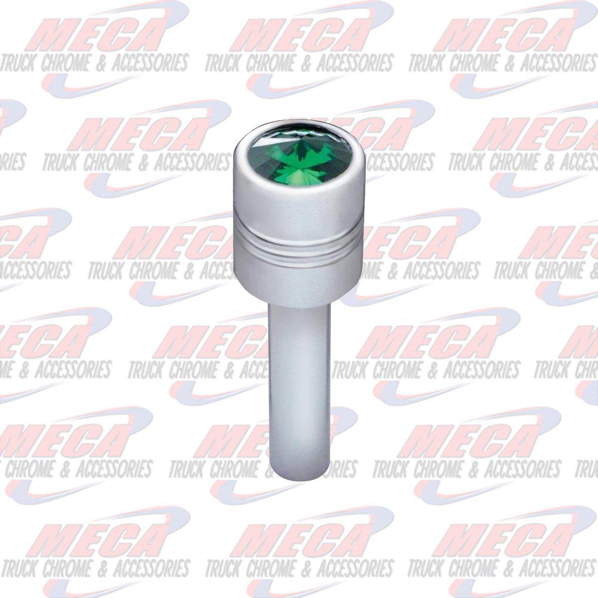 DOOR LOCK KNOB GREEN LARGE 9/16"