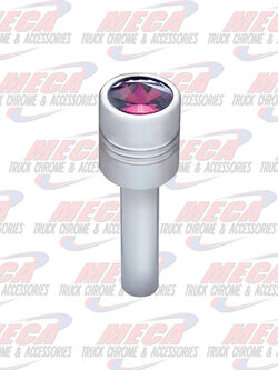 DOOR LOCK KNOB PURPLE LARGE 9/16"