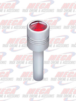 DOOR LOCK KNOB RED LARGE 9/16"