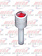DOOR LOCK KNOB RED LARGE 9/16"