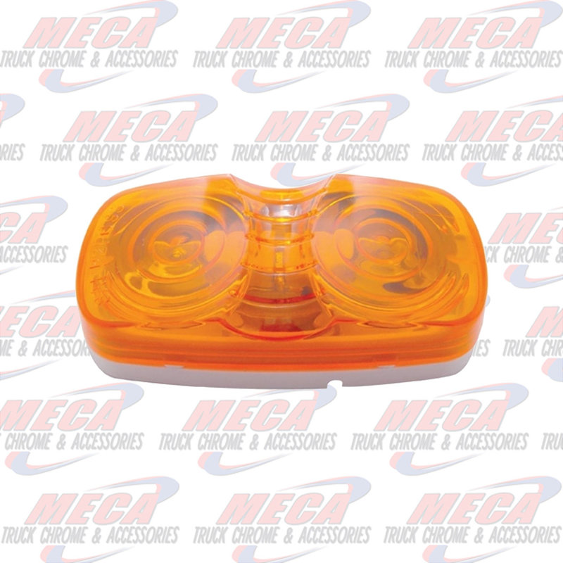 DOUBLE BULB TIGER EYE AMBER MARKER LIGHT