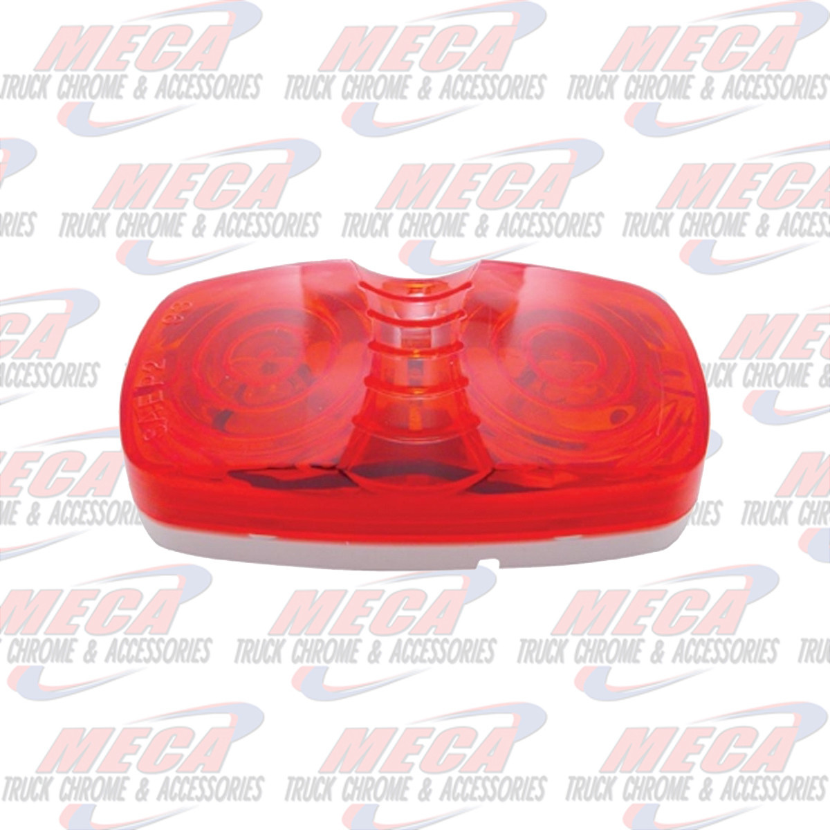 DOUBLE BULB TIGER EYE RED MARKER LIGHT