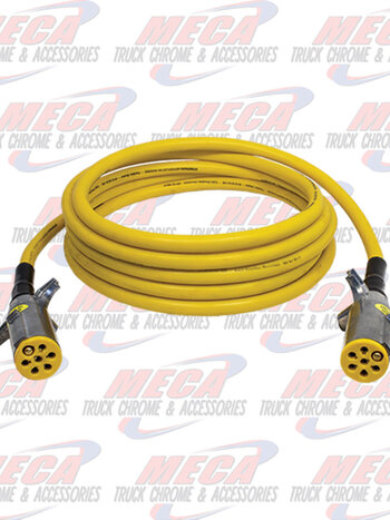 ELECTRIC CABLE STRAIGHT YELLOW 12'