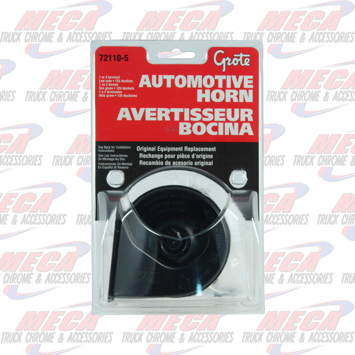 ELECTRIC HORN LOW PITCH