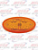 EMBLEM ACCENT PB LIGHTED AMBER EACH