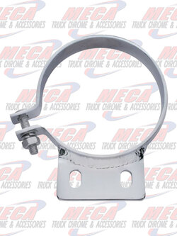 EXHAUST CLAMP 6" S/S W/ HOLDING PLATE