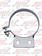 EXHAUST CLAMP 6" S/S W/ HOLDING PLATE