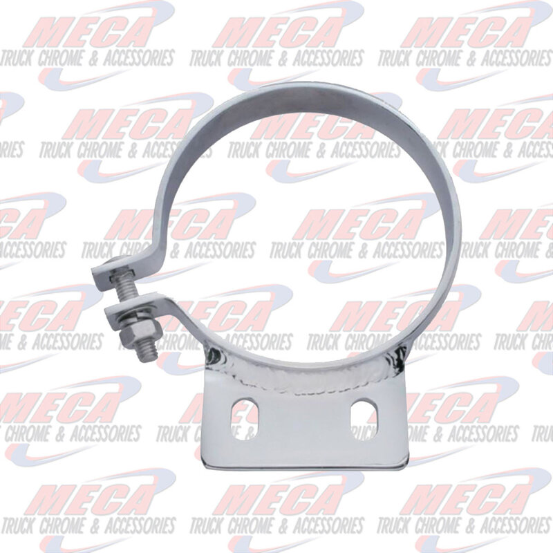 EXHAUST CLAMP 6" S/S W/ HOLDING PLATE